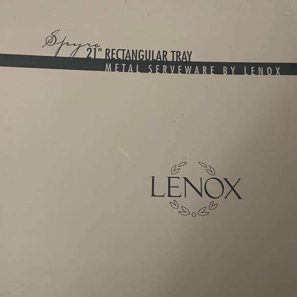 Lenox metal serveware . - Picture 4 of 4